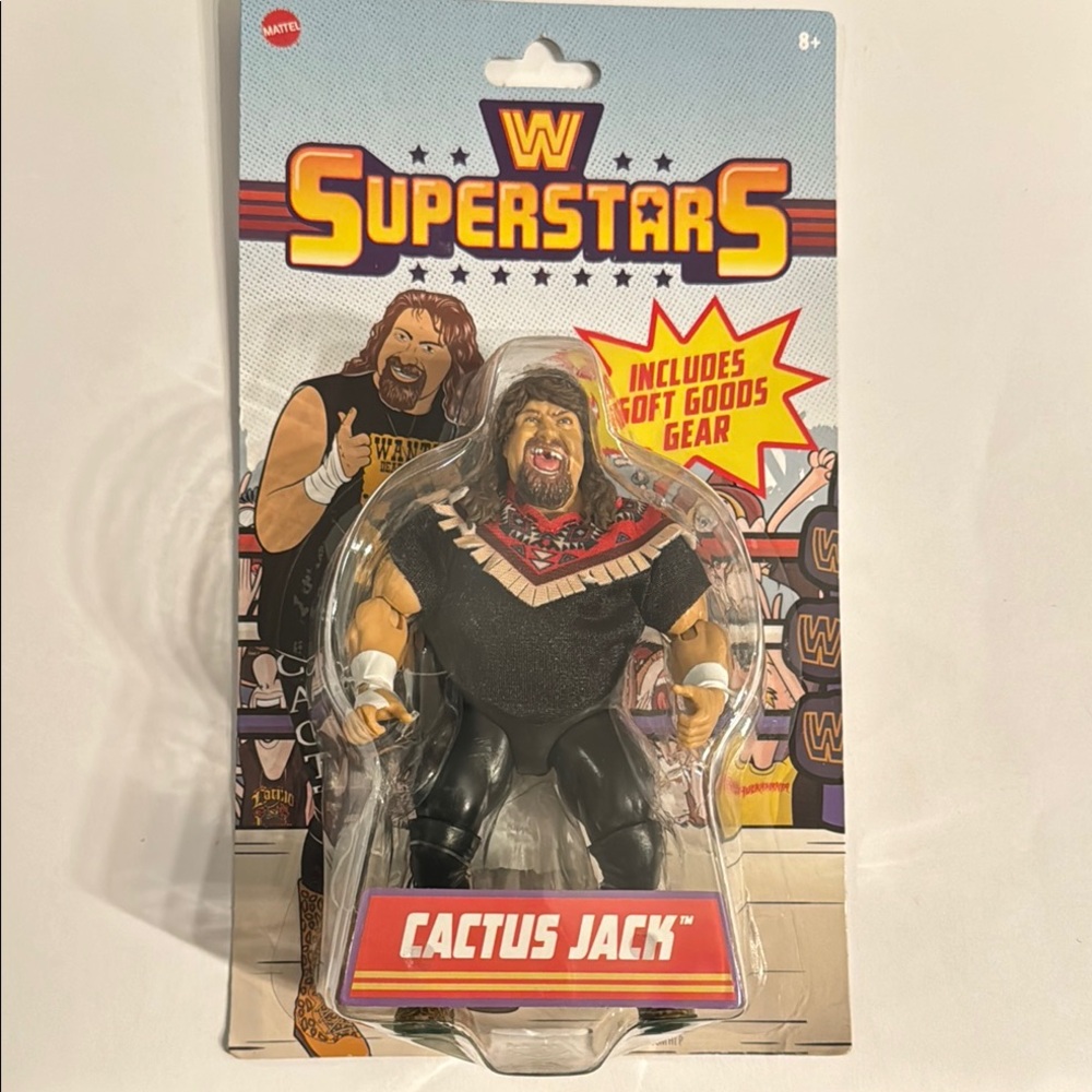 Exclusive Cactus Jack Action Figure NEW includes Soft Gear  Ages 8+ by Mattel